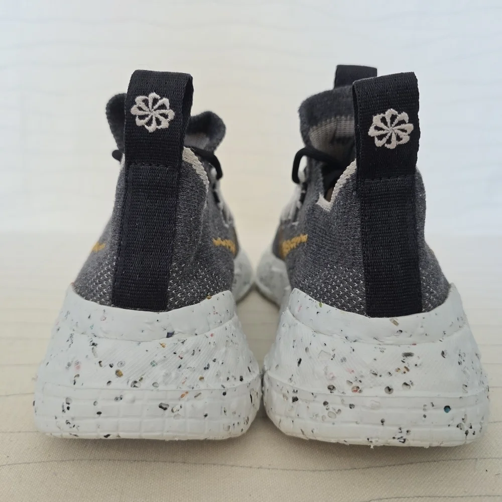 Nike Mens Space Hippie 01 'Black Wheat' Athletic Shoes Sneakers CZ6148-002 Sz 7